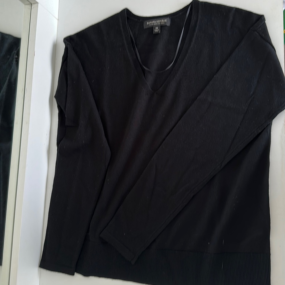 summer sweater black